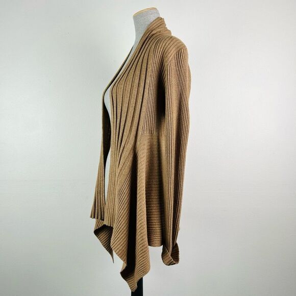 BCBG Cassie Camel Open Cardigan - Picture 5 of 8